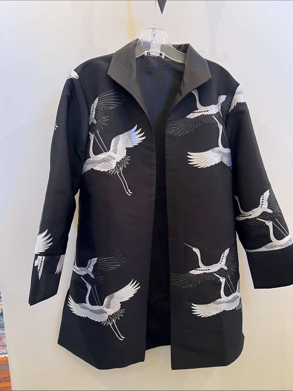 Grace Chuang embroidered jacket /topper size M